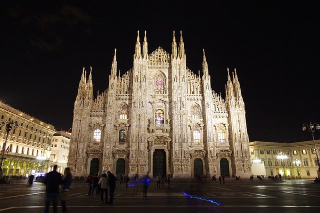 church, gothic, milan, milan, milan, milan, milan, milan