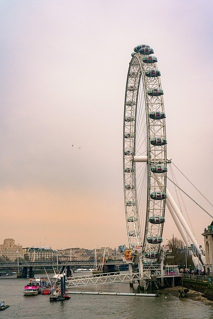 london, riesenrad, river, urlaub, golden eye, brücke, landscape, boat, london, london, london, london, london