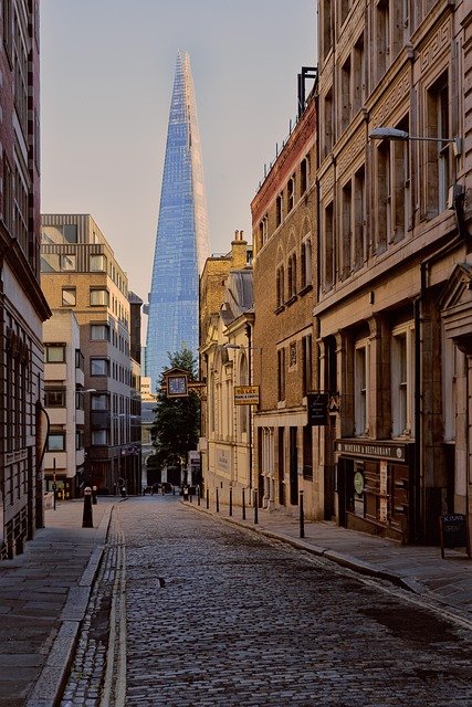 london, shard, skyscraper, architecture, skyline, landmark, city, perspective, road, emotion, pavement, cobblestone, view, contrast, modern, opposites, london, london, london, london, london