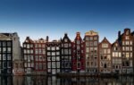 houses, buildings, architecture, river, channels, city, boat, amsterdam, amsterdam, amsterdam, amsterdam, amsterdam, amsterdam