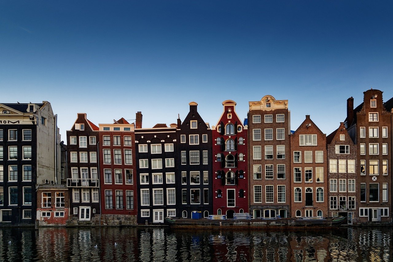 houses, buildings, architecture, river, channels, city, boat, amsterdam, amsterdam, amsterdam, amsterdam, amsterdam, amsterdam