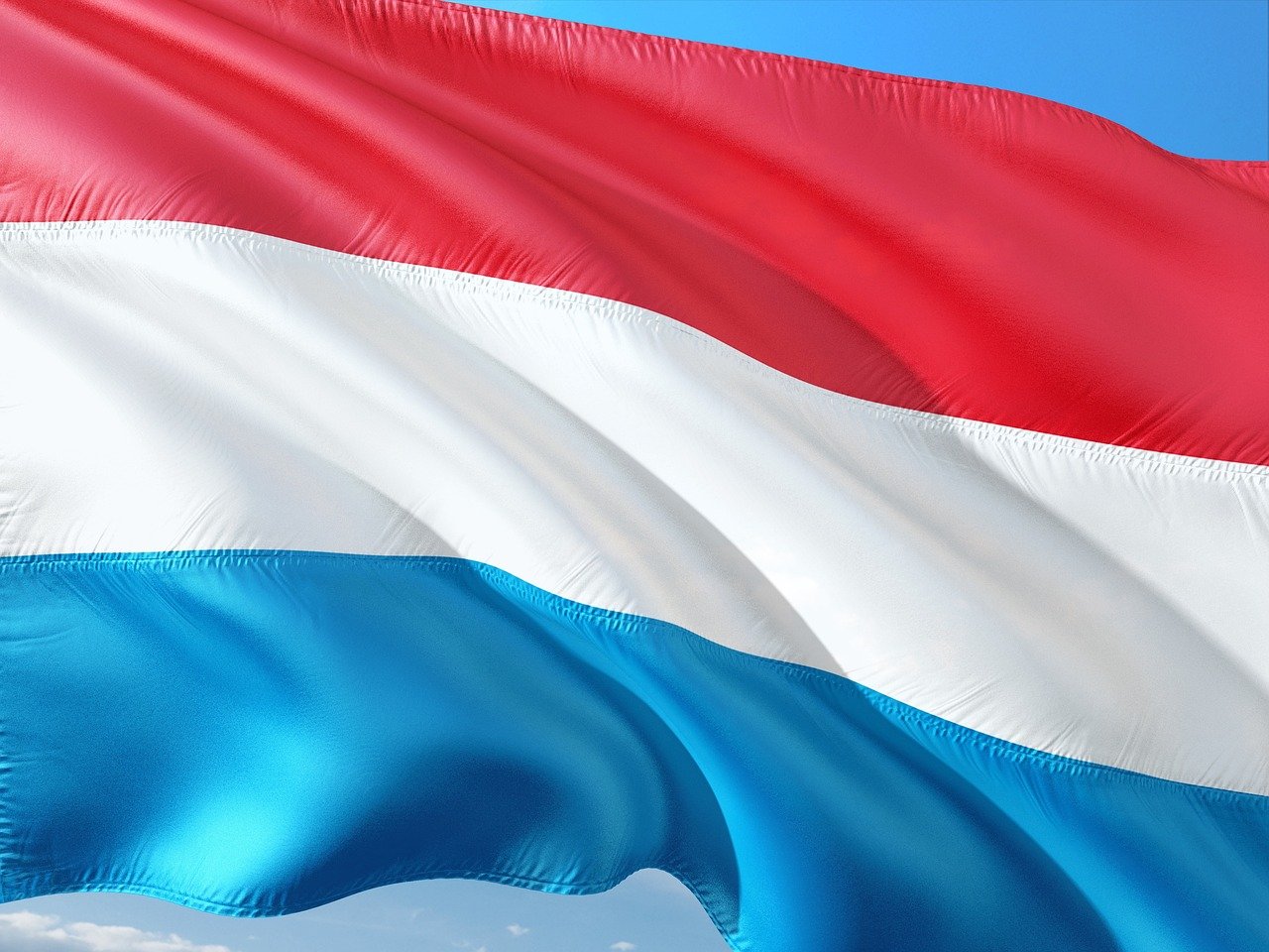 banner, flag, luxembourg, europe